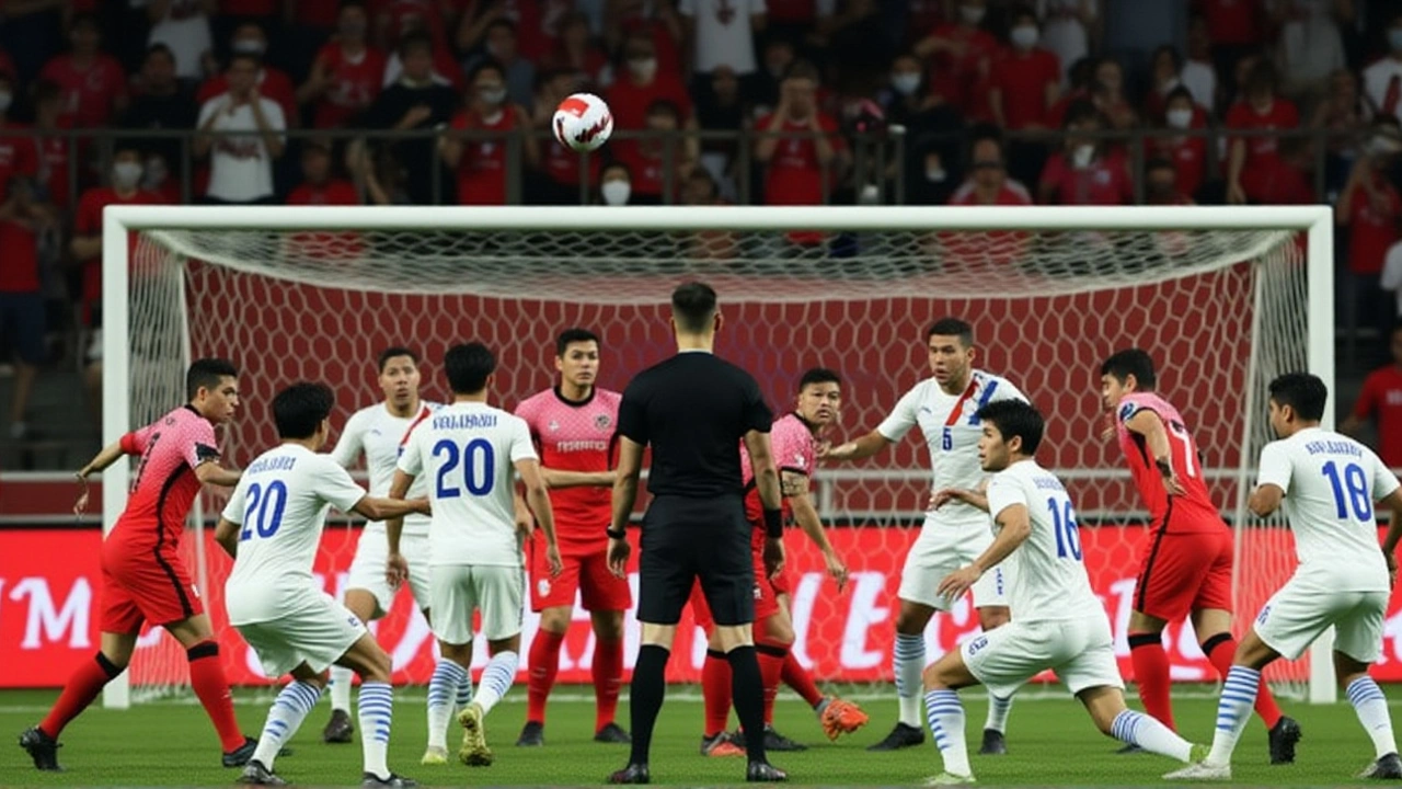 Son Heung-min marca golaço e Coreia do Sul empata 2 a 2 com Paraguai